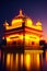 Golden Temple is a spiritual. Ai generated.