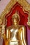 A golden Thai Buddha