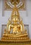 Golden Thai Buddhism Statue of Gautama Buddha