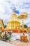 Golden thai pagoda at Wat Phrathat Doi Suthep