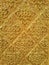 Golden Thai style pattern design handcraft on door