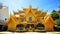 Golden toilet of Wat Rong Khun temple