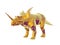 Golden Triceratops