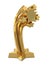 Golden trophy with stars and place for text or sti