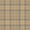 Golden tweed fabric pattern vector. Seamless glen check plaid tartan graphic for tablecloth, dress.