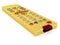 Golden universal remote control with gems buttons