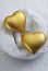 Golden Valentine Hearts