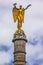 Golden Victory Angel Fountain du Palmier Paris France