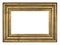 Golden vintage frame