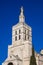 Golden Virgin Mary Statue at the Palace of the Popes in Avignon