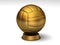 Golden volleyball trophy