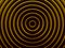 Golden vortex abstract background. This