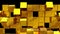 Golden Wall of cubes falls apart