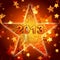 Golden year 2013 in star