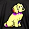 Goldendoodle Animal Style Print Design Logo. Generative AI.