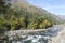 Goldenfall colors along  the Wenatchee River