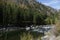 Goldenfall colors along  the Wenatchee River