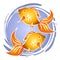 Goldfish Fish Bowl Clip Art