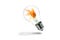 Goldfish in Light Bulb