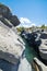 Gole dell Alcantara Gorge of Alcantara river in Sicily