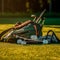 Golf Bag and Clubs on Putting Green