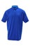 Golf blue tee shirt with light blue collar