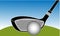Golf Club Iron Vector Illustration