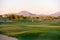 Golf course in the Arizona desert