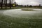 Golf Course Closed Due to Winter Snow and High Winds