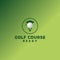 Golf Course logo design element