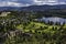 Golf course and residential subdivision at Shannon Lake in the Okanagan Valley West Kelowna British Columbia Canada