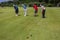 Golf Four-Ball Team Putting