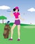 Golf Girl