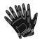 Golf gloves.Golf club single icon in black style vector symbol stock illustration web.