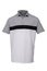 Golf grey, black and white tee shirt for man