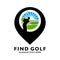 Golf play logo