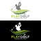Golf play logo
