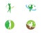 Golf symbol vector icon