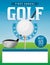 Golf Tournament Illustration