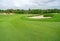 Golfcourse, Beautiful landscape of a golf court with trees and green grass