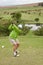 Golfer backswing