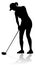 Golfer Golf Sports Person Silhouette