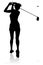 Golfer Golf Sports Person Silhouette