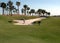 Golfer In A Sand Trap
