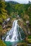 Golling Waterfall in the Alps, Austria