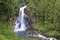 Golling waterfall near Golling in Salzburg county