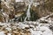 Gollinger Waterfalls at wintertime, Austria