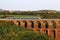 Goltzsch Viaduct, the largest brick-built railway bridge in the world, located in Saxony, Germany