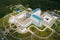 Gomel, Belarus. Aerial View OF Building Of Republican Scientific Center For Radiation Medicine And Human Ecology In