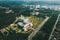 Gomel, Belarus. Aerial View OF Building Of Republican Scientific Center For Radiation Medicine And Human Ecology In